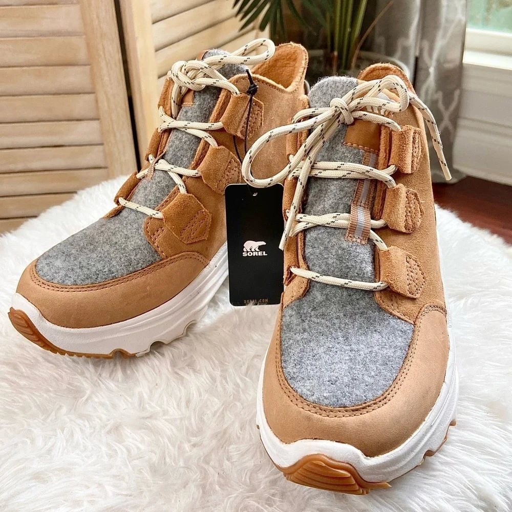 •Sorel•Kinetic™ Breakthru Caribou Waterproof Boot-tawny buff - Picture 4 of 13